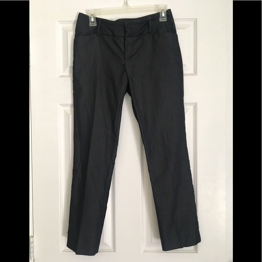 Gently worn Mossimo dress slacks. Dark grey denim